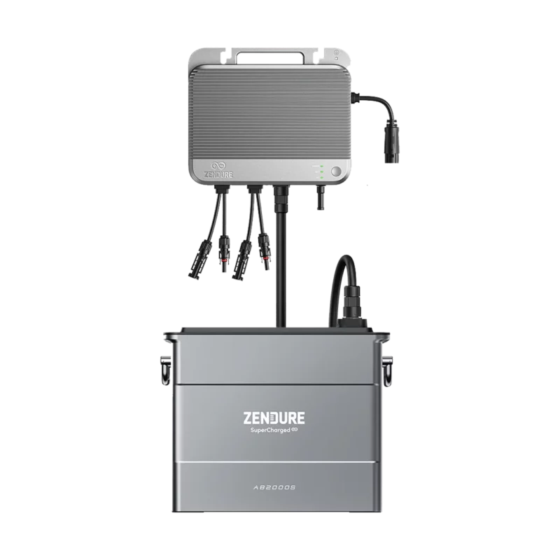 Zendure Solarspeicherset mit AB1000S und Solarflow 800