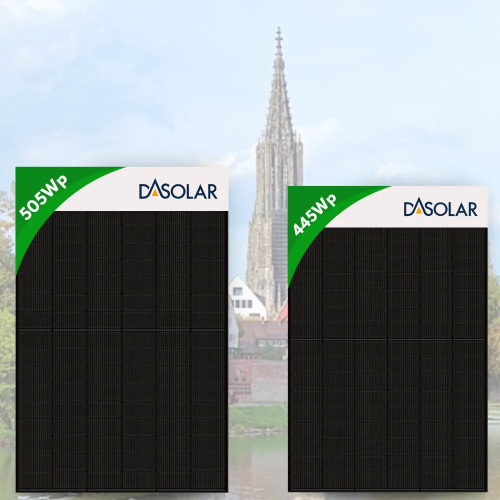 Solarmodule in Ulm