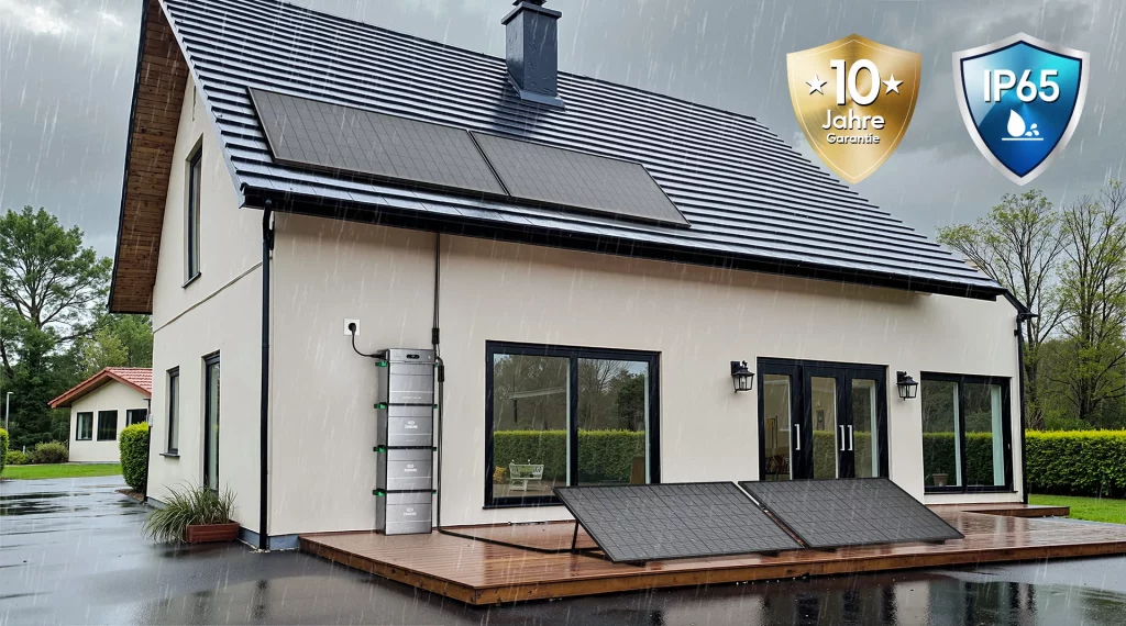 Robuster Solarspeicher für den Balkon