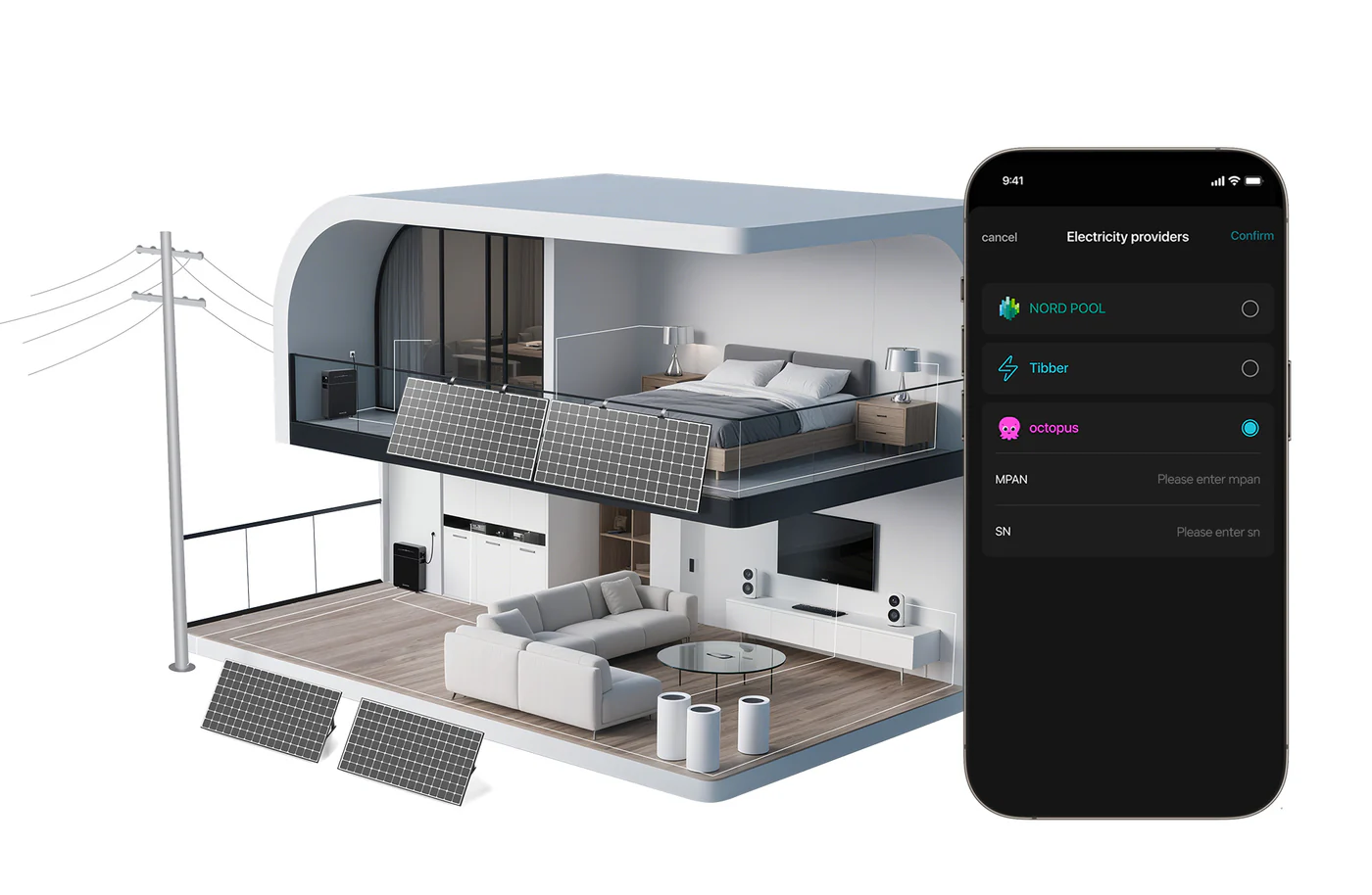 Solarspeicher mit KI-Energiemanagement