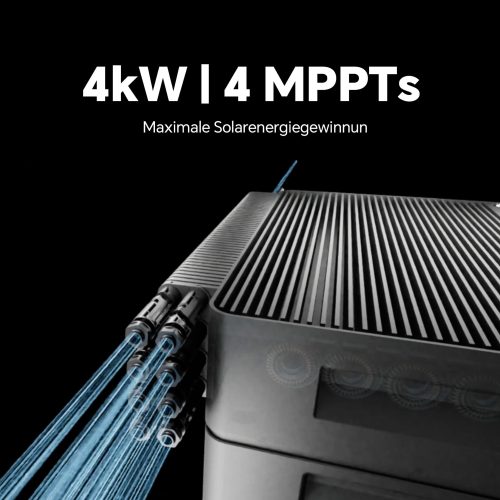 4kW Wechselrichter mit Batterie